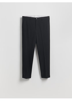 Reserved - Spodnie garniturowe z kantem - czarny ze sklepu Reserved w kategorii Spodnie męskie - zdjęcie 188353676