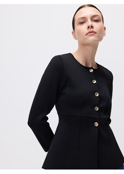 Reserved - Sweter z ozdobnymi guzikami - czarny ze sklepu Reserved w kategorii Swetry damskie - zdjęcie 188353718