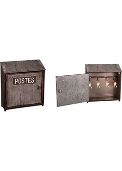 Anticline Skrzynka w kolorze szarym na klucze - 28 x 31,5 x 10 cm ze sklepu Limango Polska w kategorii Akcesoria i przechowywanie - zdjęcie 188353905