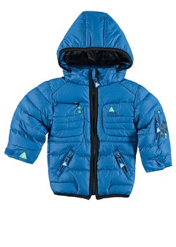 Peak Mountain Kurtka zimowa w kolorze niebieskim ze sklepu Limango Polska w kategorii Kombinezony i kurtki - zdjęcie 188354429