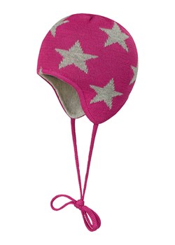 Döll Dzianinowa czapka w kolorze różowym ze sklepu Limango Polska w kategorii Czapki dziecięce - zdjęcie 188354437