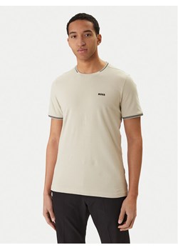 BOSS T-Shirt Taul 50521245 Beżowy Regular Fit ze sklepu MODIVO w kategorii T-shirty męskie - zdjęcie 188354617