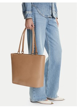 JENNY Torebka MJT-C-003-04 Beżowy ze sklepu MODIVO w kategorii Torby Shopper bag - zdjęcie 188354868