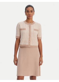Morgan Sukienka dzianinowa 261-RMORESA Beżowy Slim Fit ze sklepu MODIVO w kategorii Sukienki - zdjęcie 188354916