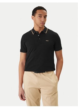 BOSS Polo Parlay 190 50494697 Czarny Regular Fit ze sklepu MODIVO w kategorii T-shirty męskie - zdjęcie 188354927