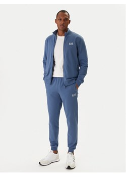 EA7 Emporio Armani Dres 8NPV60 PJVRZ Granatowy Regular Fit ze sklepu MODIVO w kategorii Dresy męskie - zdjęcie 188355026