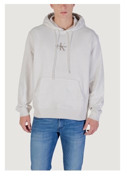 Calvin Klein Jeans Bluza LV04RD243G Beżowy Regular Fit ze sklepu MODIVO w kategorii Bluzy męskie - zdjęcie 188355085
