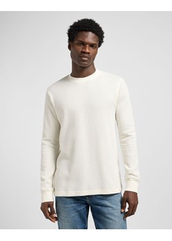 MESKA KOSZULKA LEE LS WAFFLE TEE ECRU 112371661 ze sklepu YouNeedit.pl w kategorii Koszule męskie - zdjęcie 188357217