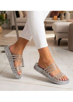 Plażowe klapki damskie wodoodporne /A5-2 14290 S038/ ze sklepu Pantofelek24.pl w kategorii Klapki damskie - zdjęcie 188357898