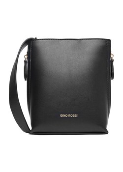 GINO ROSSI Torebka EO-LX0293 Czarny ze sklepu MODIVO w kategorii Listonoszki - zdjęcie 188358458