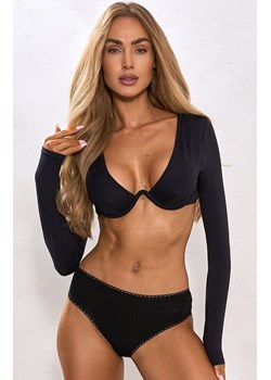 Pure Promise Nr 32 figi damskie bawełniane czarne, Kolor czarny, Rozmiar S, Róża ze sklepu Primodo w kategorii Majtki damskie - zdjęcie 188358715