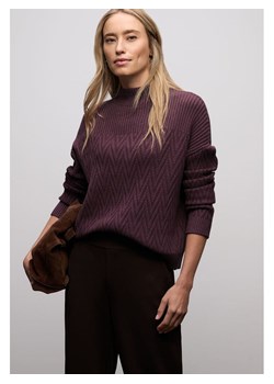 Street One Sweter w kolorze fioletowym ze sklepu Limango Polska w kategorii Swetry damskie - zdjęcie 188359627