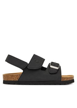 Sandały Calvin Klein Velcro V3X2-83328-0315 S Czarny ze sklepu eobuwie.pl w kategorii Sandały dziecięce - zdjęcie 188359636