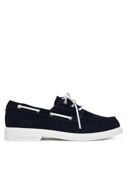 Półbuty KARL LAGERFELD Kori KL21422 Granatowy ze sklepu eobuwie.pl w kategorii Półbuty męskie - zdjęcie 188359655