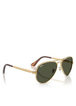 Ray-Ban Okulary przeciwsłoneczne 0RB3925 Złoty ze sklepu MODIVO w kategorii Okulary przeciwsłoneczne damskie - zdjęcie 188359809