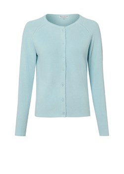 Marie Lund Kardigan damski Kobiety Bawełna jasnoniebieski jednolity ze sklepu vangraaf w kategorii Swetry damskie - zdjęcie 188360145