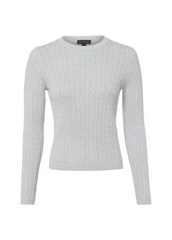 Franco Callegari Sweter damski z dzianiny Kobiety Bawełna jasny szary marmurkowy ze sklepu vangraaf w kategorii Swetry damskie - zdjęcie 188360149
