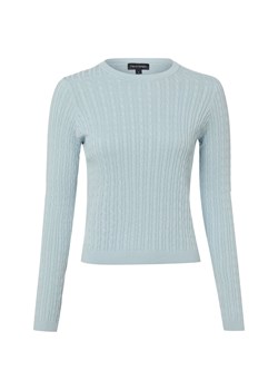 Franco Callegari Sweter damski z dzianiny Kobiety Bawełna jasnoniebieski jednolity ze sklepu vangraaf w kategorii Swetry damskie - zdjęcie 188360156