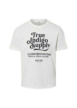 Nils Sundström Koszulka męska Mężczyźni Dżersej écru nadruk ze sklepu vangraaf w kategorii T-shirty męskie - zdjęcie 188360159