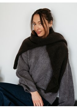 Reserved - Sweter z moherem i wełną - szary ze sklepu Reserved w kategorii Swetry damskie - zdjęcie 188360197