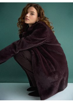 Mohito - Sztuczne futro - ciemnobrązowy ze sklepu Mohito w kategorii Futra damskie - zdjęcie 188360468