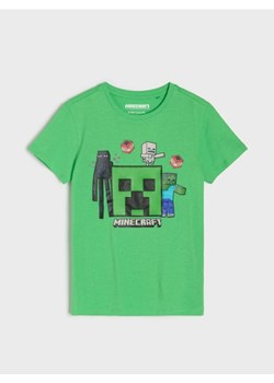 Sinsay - Koszulka Minecraft - zielony ze sklepu Sinsay w kategorii T-shirty chłopięce - zdjęcie 188361916