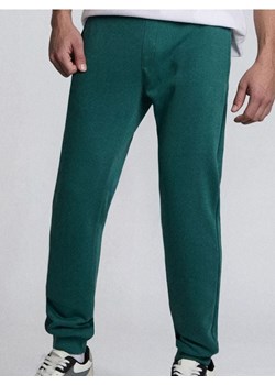 Sinsay - Spodnie jogger slim fit - ciemny turkus ze sklepu Sinsay w kategorii Spodnie męskie - zdjęcie 188361979