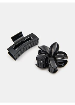 Sinsay - Klamry do włosów 2 pack - czarny ze sklepu Sinsay w kategorii Spinki - zdjęcie 188362025