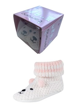 camano Skarpety w kolorze biało-jasnoróżowym ze sklepu Limango Polska w kategorii Skarpetki dziecięce - zdjęcie 188362426