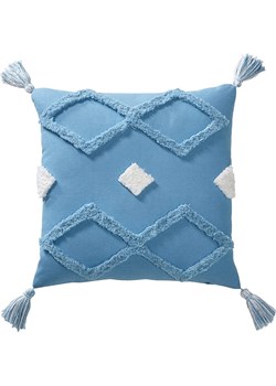 heine home Poszewka w kolorze niebieskim na poduszkę ze sklepu Limango Polska w kategorii Poduszki dekoracyjne - zdjęcie 188364027