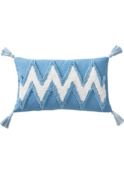 heine home Poszewka w kolorze niebieskim na poduszkę ze sklepu Limango Polska w kategorii Poduszki dekoracyjne - zdjęcie 188364028
