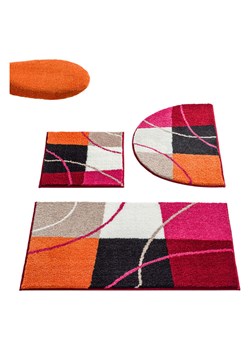 heine home Dywanik łazienkowy w kolorze pomarańczowo-różowo-kremowym ze sklepu Limango Polska w kategorii Akcesoria łazienkowe - zdjęcie 188364129