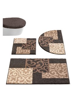 heine home Dywanik łazienkowy w kolorze szaro-beżowym ze sklepu Limango Polska w kategorii Akcesoria łazienkowe - zdjęcie 188364146