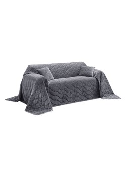 heine home Narzuta w kolorze szarym na fotel i sofę ze sklepu Limango Polska w kategorii Tekstylia - zdjęcie 188364188