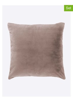 heine home Poszewki (2 szt.) w kolorze beżowym na poduszkę ze sklepu Limango Polska w kategorii Poduszki dekoracyjne - zdjęcie 188364195
