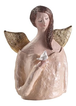 heine home Figurka dekoracyjna w kolorze beżowym - 17,5 x 22 x 9,5 cm ze sklepu Limango Polska w kategorii Dekoracje - zdjęcie 188364198