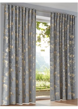 heine home Zasłona dekoracyjna w kolorze złoto-szarym ze sklepu Limango Polska w kategorii Tekstylia - zdjęcie 188364225