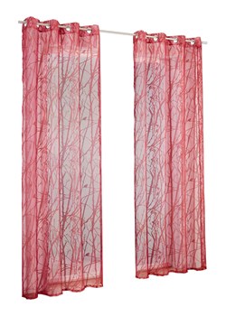 heine home Firanka dekoracyjna w kolorze czerwonym ze sklepu Limango Polska w kategorii Tekstylia - zdjęcie 188364415