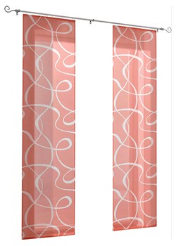 heine home Zasłona przesuwna w kolorze czerwonym ze sklepu Limango Polska w kategorii Tekstylia - zdjęcie 188364508