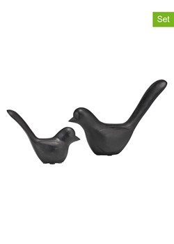 heine home Figurki dekoracyjne (2 szt.) w kolorze czarnym ze sklepu Limango Polska w kategorii Dekoracje - zdjęcie 188364526