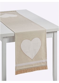 heine home Bieżnik w kolorze beżowym ze sklepu Limango Polska w kategorii Obrusy i bieżniki - zdjęcie 188364549