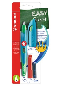 STABILO Pióro "Easy birdy" w kolorze zielono-turkusowym do nauki pisana ze sklepu Limango Polska w kategorii Akcesoria biurowe - zdjęcie 188368269