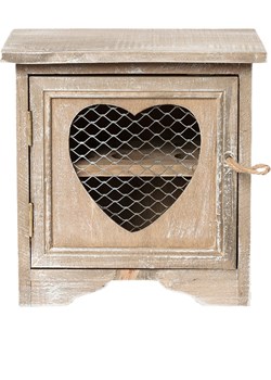 Clayre &amp; Eef Stojak w kolorze brązowym na jajka - 19 x 19 x 14 cm ze sklepu Limango Polska w kategorii Akcesoria i przechowywanie - zdjęcie 188369715