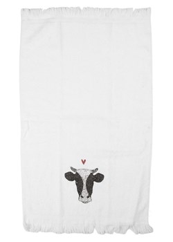 Clayre &amp; Eef Ręczniki (2 szt.) w kolorze biało-czarnym dla gości - 66 x 40 cm ze sklepu Limango Polska w kategorii Ręczniki - zdjęcie 188369727