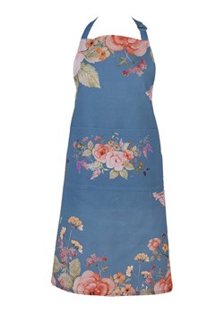 Clayre &amp; Eef Fartuch kuchenny w kolorze niebiesko-jasnoróżowym - 70 x 85 cm ze sklepu Limango Polska w kategorii Ścierki kuchenne - zdjęcie 188370075