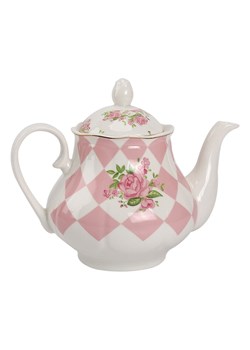 Clayre &amp; Eef Imbryk w kolorze jasnoróżowym - 1 l ze sklepu Limango Polska w kategorii Dzbanki i zaparzacze - zdjęcie 188370165