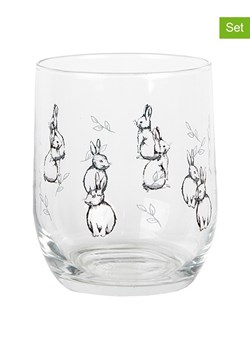 Clayre &amp; Eef Szklanki (2 szt.) w kolorze czarnym - 300 ml ze sklepu Limango Polska w kategorii Naczynia - zdjęcie 188370167