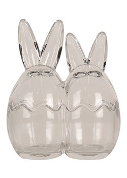 Clayre &amp; Eef Słoik w kolorze szarym - 14 x 17 x 8 cm ze sklepu Limango Polska w kategorii Pojemniki kuchenne - zdjęcie 188370215