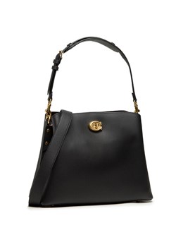 Torebka Coach Plshd Pbbl Willow Sb C2621 Czarny ze sklepu eobuwie.pl w kategorii Listonoszki - zdjęcie 188371319