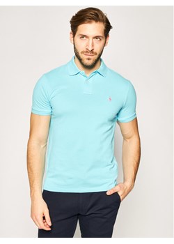 Polo Ralph Lauren Polo Core Replen 710795080 Niebieski Slim Fit ze sklepu MODIVO w kategorii T-shirty męskie - zdjęcie 188371979